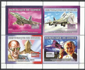 Гвінея Гвинея ^/--/^ Гвинея 2006 транспорт авиация Конкорд Папа Клб ^_^^^ 2006 — Авіація Конкорд Папа Клб - фото фото фото