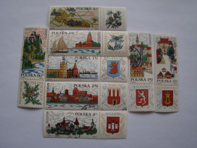 Польща Польша ^/--/^ Польша, Михель, Польша 2019, 1916-1923, Туризм  (I). ^_^^^ Польща, Міхель, Польща 2019, 1916-1923, Туризм (I). - фото фото фото