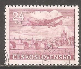 Чехословаччина Чехословакия ^/--/^ Чехословакия 1946 Sc.С /--/ 26 гаш. ^_^^^ Чехословаччина 1946 Sc.С /--/ 26 гаш. - фото фото фото