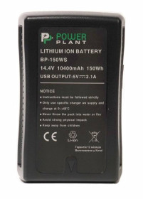 Акумулятори Аккумуляторы ^/--/^ Акумулятор V-mount PowerPlant Sony BP-150 /--/ WS 10400 /--/ mAh ^_^^^ Акумулятор V-mount Sony BP-150 /--/ WS 10400 /--/ mAh - фото фото фото