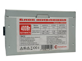 Блоки живлення Блоки питания ^/--/^ Блок живлення Frimecom  / Smd /--/ 400 /   400 /--/ W /   120 /--/ FAN / 24 / SATA: 2 /  Molex: 1 / код.q /--/ 807 ^_^^^ Блок питания Frimecom / Smd /--/ 400 / 400 /--/ W / 120 /--/ FAN / 20+4 / SATA: 2 / Molex: 1 / код.q /--/ 807 - фото фото фото