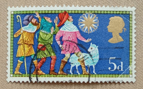 Великобританія Великобритания ^/--/^ Великобритания 1969 г - Рождество, гаш ^_^^^ 1969 — Різдво, гаш - фото фото фото
