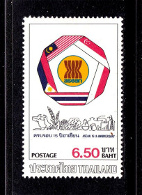 Фауна Фауна ^/--/^ NM Фауна Таиланд  1982 г  MNH - бык , корова - флора ^_^^^ NM Фауна Таїланд 1982 р MNH - бик, корова - флора - фото фото фото