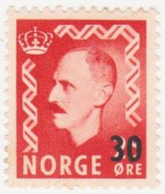 Скандинавія Скандинавия ^/--/^ Норвегия 1951 г.№ 391 ** ^_^^^ Норвегія 1951 No 391 ** - фото фото фото