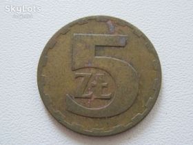 - року - года ^/--/^ Польша 5 злотых 1977 года #13783 ^_^^^ Польща 5 злотих 1977 року #13783 - фото фото фото