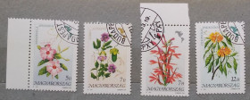 Флора Флора ^/--/^ Венгрия 1991 /--/ г - Цветы Америки ^_^^^ Угорщина 1991 /--/ р - Квіти Америки - фото фото фото