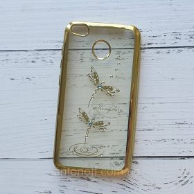 Чохли, бампера Чехлы, бампера ^/--/^ Чохол для Xiaomi Redmi 4 /--/ X силіконовий, прозорий, золотистий ^_^^^ Чехол для Xiaomi Redmi 4 /--/ X силиконовый, прозрачный, золотистый - фото фото фото