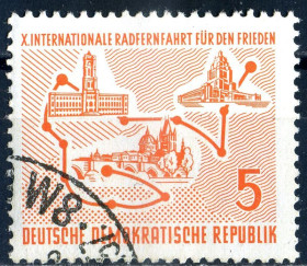 НДР, ФРН ГДР, ФРГ ^/--/^ ГДР. Дружба Прага-Берлин-Варшава  (серия) 1957 г. ^_^^^ НДР. Дружба Прага-Берлін-Варшава (1957) - фото фото фото