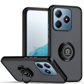 Чохли, бампера Чехлы, бампера ^/--/^ Чохол Fiji Colorframe для Realme Note 60 (RMX /--/ 3933) матовий бампер з кільцем підставкою Black ^_^^^ Чехол Fiji Colorframe для Realme Note 60 (RMX /--/ 3933) матовый бампер с кольцом подставкой Black - фото фото фото