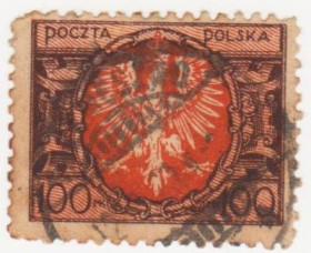 Польща Польша ^/--/^ Польша 1921 г №  140 гашеная ^_^^^ Польща 1921 р. No 140 гашена - фото фото фото