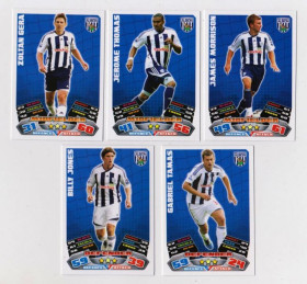 Інше Другое ^/--/^ Футбольные карточки MATCH ATTAX 2011-2012 Premier League Футбольный клуб West Bromwich Albion 5 шт ^_^^^ Футбольні картки MATCH ATTAX 2011-2012 Premier League Футбольний клуб West Bromwich Albion 5 шт - фото фото фото