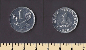 Індонезія Индонезия ^/--/^ Индонезия 1 рупия 1970 ^_^^^ Індонезія 1 рупія 1970 - фото фото фото
