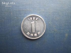 Республіка Корея Республика Корея ^/--/^ Монета 1 вон Південна Корея 1984 ^_^^^ Монета 1 вон Южная Корея 1984 - фото фото фото
