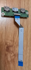 Інші комплектуючі Другие комплектующие ^/--/^ Плата USB з шлейфом ноутбука  Acer Aspire 5745 ^_^^^ Плата USB со шлейфом ноутбука Acer Aspire 5745 - фото фото фото