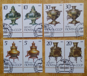 Самовари Самовары ^/--/^ СССР 1989 г - Русские самовары ^_^^^ СРСР 1989 — Російські самовари - фото фото фото