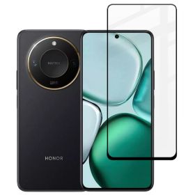 Чохли, бампера Чехлы, бампера ^/--/^ Захисне скло Fiji Premium для Honor X /--/ 9 /--/ c Smart повне проклеювання Anti-Static чорний - фото фото фото