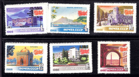 СРСР - СССР - ^/--/^ ZM  СССР 1966 г MNH - ТУРИЗМ ^_^^^ ZM СРСР 1966 р MNH - туризм - фото фото фото