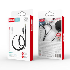 Кабелі Кабели ^/--/^ Мегалот 3 шт AUX XO NB /--/ 178 /--/ A 2 /--/ in /--/ 1 audio adapter cable 3.5 /--/ mm to 3.5 /--/ mm+Lightning 1 /--/ m - фото фото фото