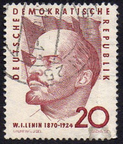 Інші країни Другие страны ^/--/^ НДР 1960 - 90 років з дня народження Леніна  (Гб) ^_^^^ ГДР 1960 - 90 лет со дня рождения Ленина (Гб) - фото фото фото