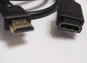 Кабелі, адаптери Кабели, адаптеры ^/--/^ Кабель HDMI папа - HDMI мама + ферритовые кольца ^_^^^ Кабель HDMI тато - HDMI мама + феритові кільця - фото фото фото
