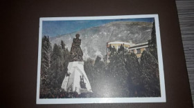 Інше Другое ^/--/^ Открытка. Пятигорск. Памятник М.Ю. Лермонтову. Тир.80 /--/ т. ИЗОГИЗ 1961. Чистая. ^_^^^ листівка. П'ятигорськ. Пам'ятник М.Ю. Лермонтову. Тир.80 /--/ т. ІЗОГІЗ 1961 Чистий. - фото фото фото
