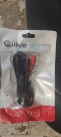 Кабелі, адаптери Кабели, адаптеры ^/--/^ Кабель 3 RCA to Jack 3.5 мм 2 м Qilive Q.9983 № Н /--/ 242307102 ^_^^^ Кабель 3 RCA to Jack 3.5 мм 2 м Qilive Q.9983 No Н /--/ 242307102 - фото фото фото