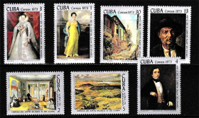 Мистецтво Искусство ^/--/^ Искусство .  Куба 1973 г  MNH - ^_^^^ Мистецтво . Куба 1973 MNH - фото фото фото