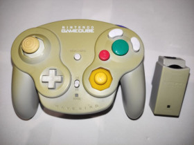Диски з відеоіграми Диски с видеоиграми ^/--/^ Gamecube Wavebird контролер, із ресівером, працює. Nintendo ^_^^^ Gamecube Wavebird контроллер, с ресивером, работает. Nintendo - фото фото фото