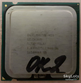 Процесори Процессоры ^/--/^ Процесор 775 сокет Intel Celeron 420 №2 SL /--/ 9 /--/ XP 1.6 GHz 800 шина Тест ОК ^_^^^ Процессор 775 сокет Intel Celeron 420 No /--/ 2 SL /--/ 9 /--/ XP 1.6 GHz 800 шина Тест ОК - фото фото фото