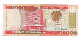 Мозамбік Мозамбик ^/--/^ MOZAMBIQUE Мозамбік 100000 метикалів 16 червня 1993 автомат Калашникова ^_^^^ MOZAMBIQUE Мозамбик 100000 метикалов 16 июня 1993 автомат Калашникова - фото фото фото