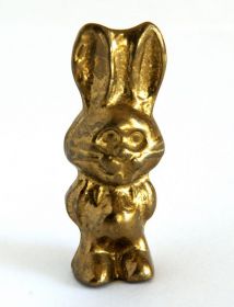 Статуетки, Скульптури, Фігурки, Фарфор Статуэтки, Скульптуры, Фигурки, Фарфор ^/--/^ Коллекционная миниатюра фигурка Зайка бронза Germany ^_^^^ Колекційна мініатюра фігурка Зайка бронза Germany - фото фото фото