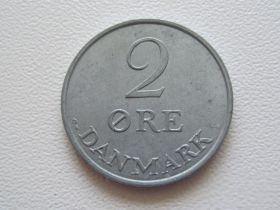 Данія Дания ^/--/^ Дания 2 эре 1971 года #8253 ^_^^^ Данія 2 ери 1971 року #8253 - фото фото фото