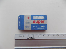 Інше Другое ^/--/^ Лезвия для бритья Iridium Super Польша 10 штук в упаковки ^_^^^ Лізії для бриття Iridium Super Польща 10 штук у упаковки - фото фото фото