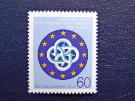 НДР, ФРН ГДР, ФРГ ^/--/^ Поштова марка Німеччина Західний Берлін &amp;quot; Конференція &amp;quot; 1984 рік ** ^_^^^ Почтовая марка Германия Западный Берлин &amp;quot; Конференция &amp;quot; 1984 год ** - фото фото фото