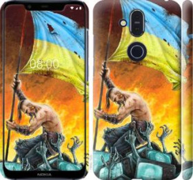Чохли, бампера Чехлы, бампера ^/--/^ Чехол на Nokia 8.1 Сильна Україна 1966 /--/ m-1620 - фото фото фото