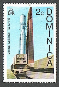 Освоєння космосу Освоение космоса ^/--/^ Доминика  (1976) Космическая миссия «Викинг» ^_^^^ Домініка (1976) Космічна місія «Вікінг» - фото фото фото