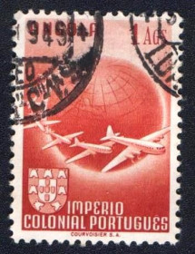 Туркменія Туркмения ^/--/^ Ангола  (1949) Португальская колония. Авиапочта. Самолёты, земной шар ^_^^^ Ангола (1949) Португальська колонія. Авіапошта. Літаки, земна куля - фото фото фото