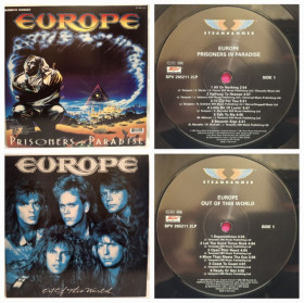 Платівки Пластинки ^/--/^ Europe - Prisoners In Paradise / Out Of This World - 1991, 1988   (2 /--/ LP). 12. Vinyl. Пластинки. Germany. ^_^^^ Europe - Prisoners In Paradise / Out Of This World - 1991, 1988 (2 /--/ LP). 12.Vinyl. Пластинки. Germany. - фото фото фото