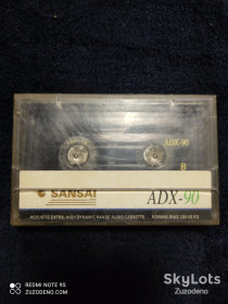 Касети Кассеты ^/--/^ Б/У Аудио кассетa SANSAI ADX-90 ^_^^^ Б/У Аудіо касета SANSAI ADX-90 - фото фото фото