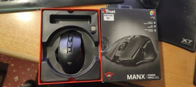 Миші Мыши ^/--/^ Беспроводная игровая оптическая мышь Trust GXT 140 Manx 21790 № 23221201 ^_^^^ Бездротова ігрова оптична миша Trust GXT 140 Manx 21790 No 23221201 - фото фото фото