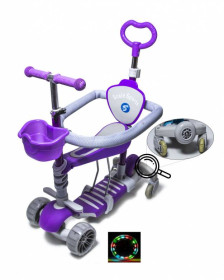 Самокати Самокаты ^/--/^ Самокат Scale Sports Smart 5 в 1 Full Фиолетовый (1892134026) ^_^^^ Самокат Scale Sports Smart 5 в 1 Full Фіолетовий (1892134026) - фото фото фото