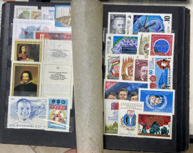 СРСР - СССР - ^/--/^ Альбом з марками СРСР 120 /--/ шт. , усі чисті ** (СП)  4 листи ^_^^^ Альбом с марками СССР 120 /--/ шт., все чистые ** (СП) 4 письма - фото фото фото