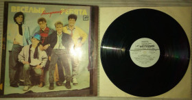 Платівки Пластинки ^/--/^ Веселые ребята - Минуточку 1987  (EX-/VG+) ^_^^^ Веселі хлопці - Хвилину 1987 (EX-/VG+) - фото фото фото