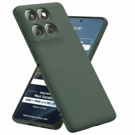 Чохли, бампера Чехлы, бампера ^/--/^ Чохол Fiji Full Soft Premium для Motorola Edge 60 протиударний бампер з мікрофіброю Dark Green ^_^^^ Чехол Fiji Full Soft Premium для Motorola Edge 60 противоударный бампер с микрофиброй Dark Green - фото фото фото