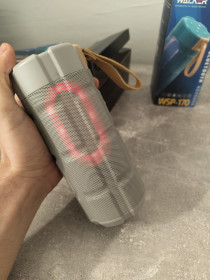 Колонки (портативні) Колонки (портативные) ^/--/^ Портативна Bluetooth колонка Walker WSP-170 з RGB підсвіткою / Бездротова колонка  (USB, MicroSD, AUX) ^_^^^ Портативная Bluetooth колонка Walker WSP-170 с RGB подсветкой / Беспроводная колонка (USB, MicroSD, AUX) - фото фото фото