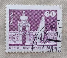 Архітектура Архитектура ^/--/^ ГДР 1974 г - Коронные ворота Цвингера, Дрезден ^_^^^ НДР 1974 — Коронні ворота Цвінгера, Дрезден - фото фото фото
