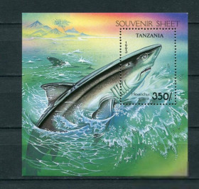 Фауна Фауна ^/--/^ Танзания Tanzania Fauna 1993 Mi Bl 225 MNH ^_^^^ Танзанія Tanzania Fauna 1993 Mi Bl 225 MNH - фото фото фото