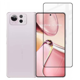 Чохли, бампера Чехлы, бампера ^/--/^ Захисне скло Fiji Premium для Asus Zenfone 12 Ultra повне проклеювання Anti-Static чорний ^_^^^ Защитное стекло Fiji Premium для Asus Zenfone 12 Ultra полное проклеивание Anti-Static черный - фото фото фото