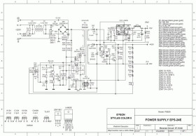 Комплектуючі Комплектующие ^/--/^ Блок живлення EPSON EPS-24 /--/ E   (+5 /--/ V, +42 /--/ V) ^_^^^ Блок питания EPSON EPS-24 /--/ E (+5 /--/ V, +42 /--/ V) - фото фото фото