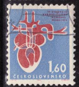 Чехословаччина Чехословакия ^/--/^ Чехословакия. 4-й Европейский кардиологический конгресс  (серия) 1964 г. ^_^^^ Чехословаччина. 4-й Європейський кардіологічний конгрес (серія) 1964 - фото фото фото